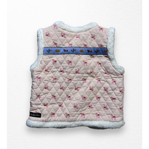 NWT Matilda Jane Quilted Reversible Corduroy Vest, Size 4 - Picture 4 of 9